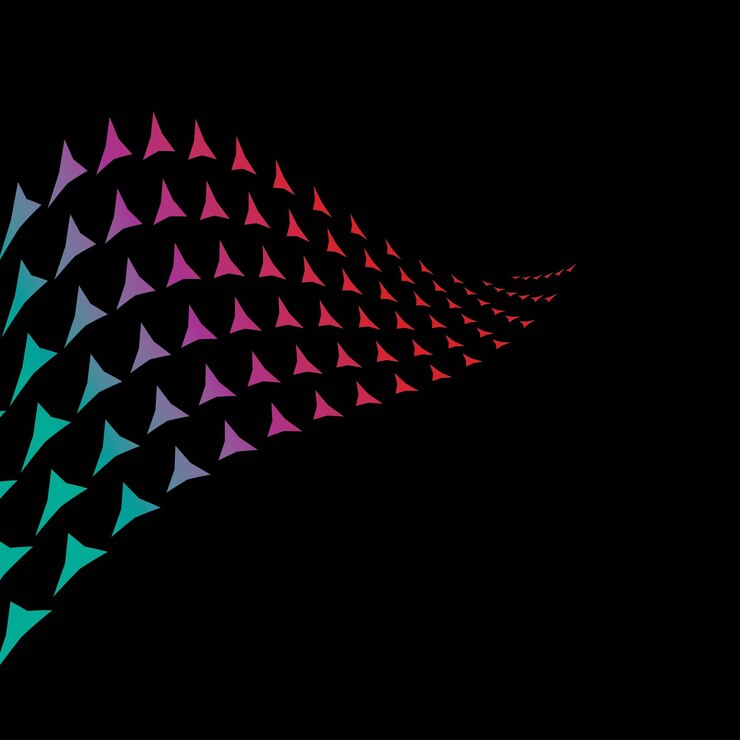 Vector ilustración de stock de diseño plano de vector de fondo abstracto