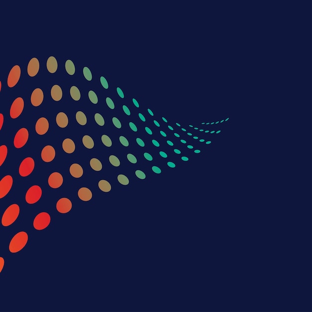 Ilustración de stock de diseño plano de vector de fondo abstracto