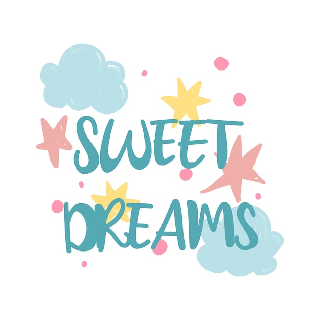 Ilustración de sueños dulces
