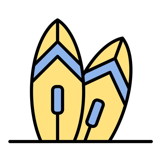 Ilustración del surfeo plano
