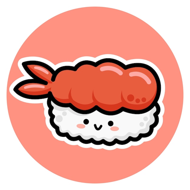 Vector ilustración de sushi vectorial de comida ilusteración de sushi ilustración de comida tradicional japonesa