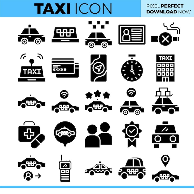 Ilustración de un taxi