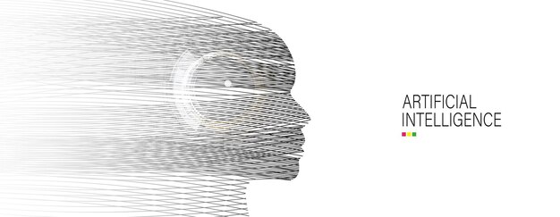 Ilustración de tecnología conceptual de inteligencia artificial