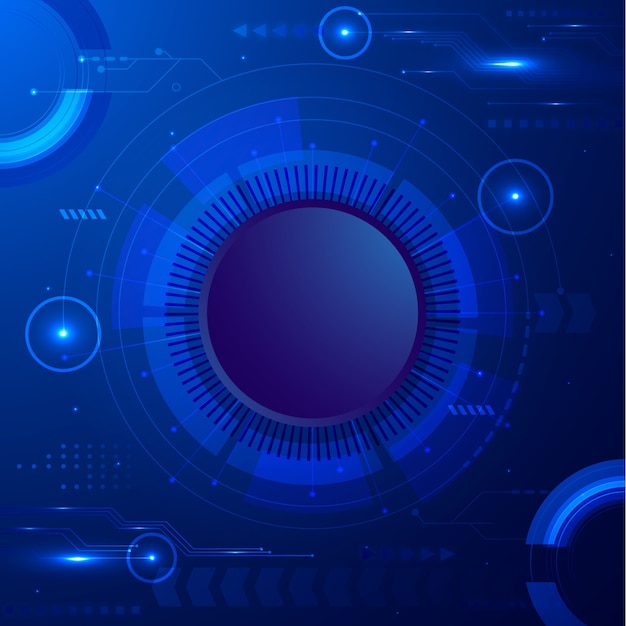 Ilustración de la tecnología de gradiente