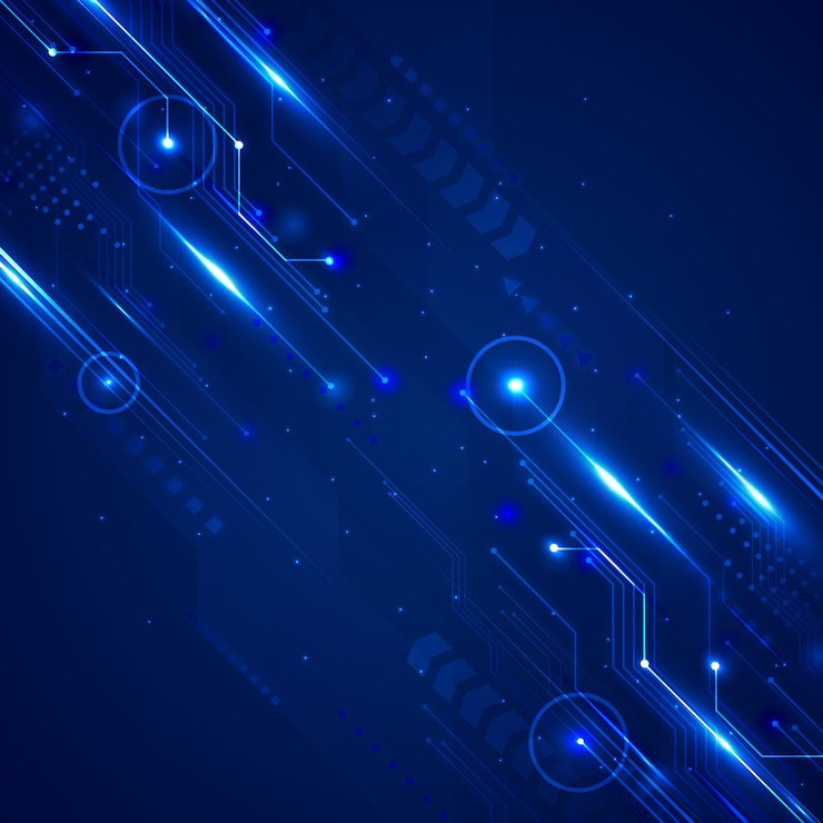 Vector ilustración de la tecnología de gradiente