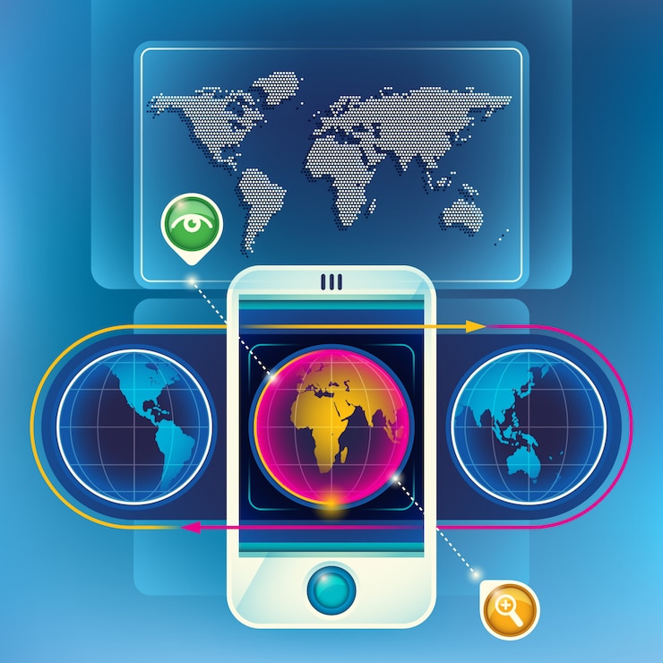 Vector ilustración de tecnología