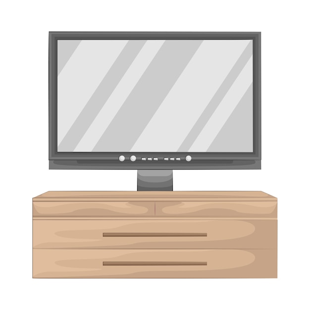 Ilustración de la televisión