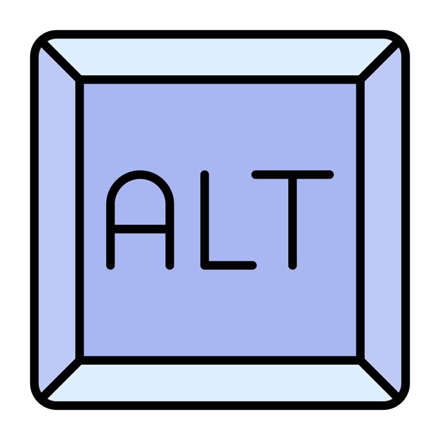 Ilustración de texto alternativo plano