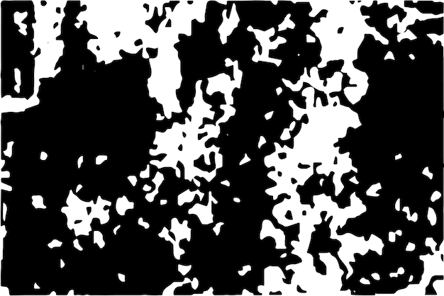 Ilustración de textura en blanco y negro de tipo sucio