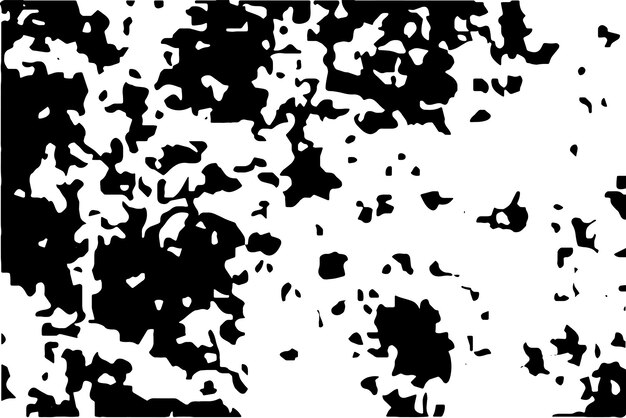 Ilustración de textura en blanco y negro de tipo sucio