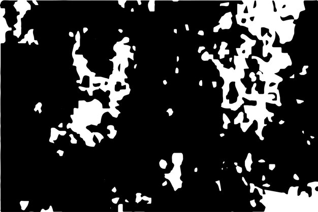 Ilustración de textura en blanco y negro de tipo sucio