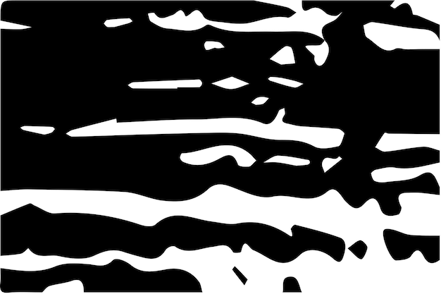 Ilustración de textura negra áspera o grunge desestresada sobre blanco para fondo o uso comercial