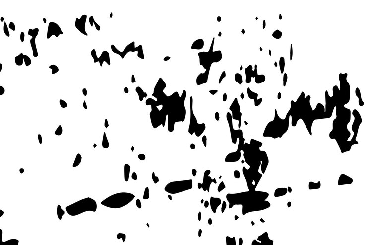 Vector ilustración de textura rugosa o grunge negra sobre blanco para fondo o uso comercial