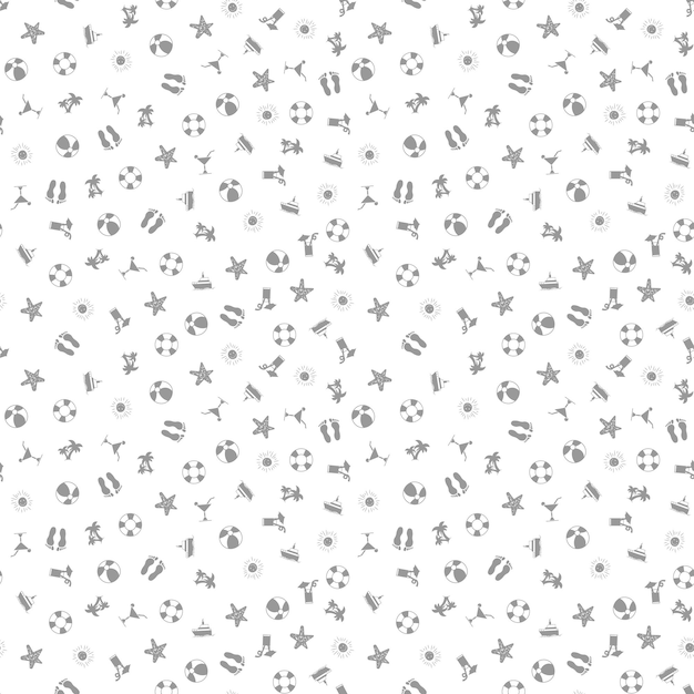 Ilustración de textura de vector de fondo de patrón transparente de verano