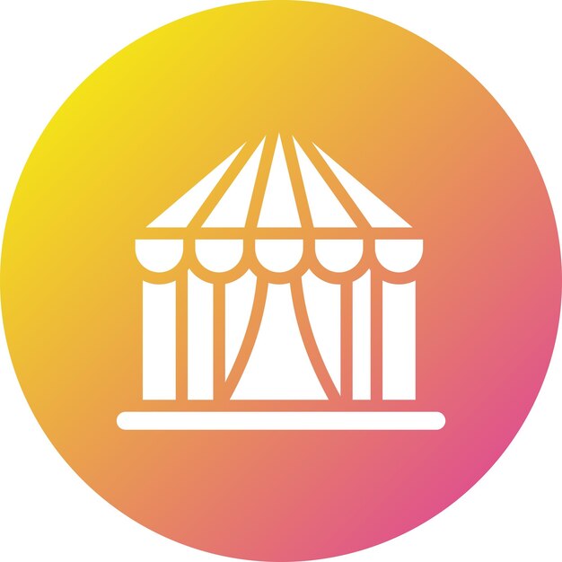 Ilustración de la tienda de diseño de íconos vectoriales