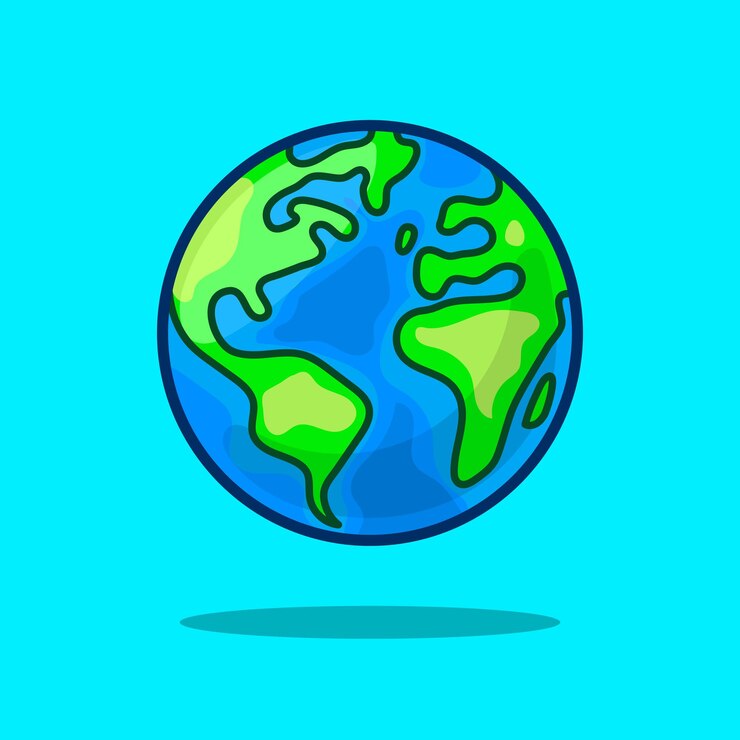 Ilustración de la Tierra