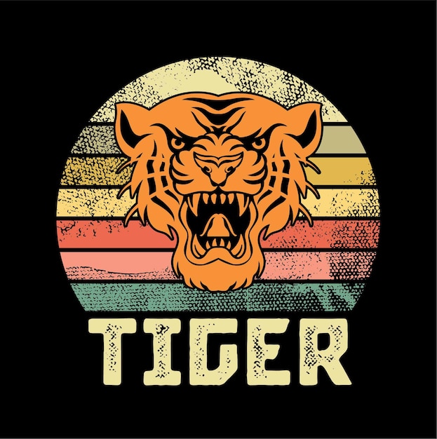 Ilustración de tigre