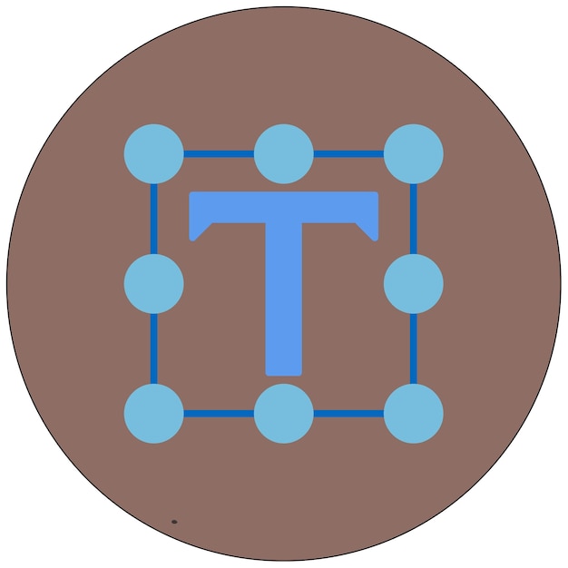 Ilustración de tipografía plana