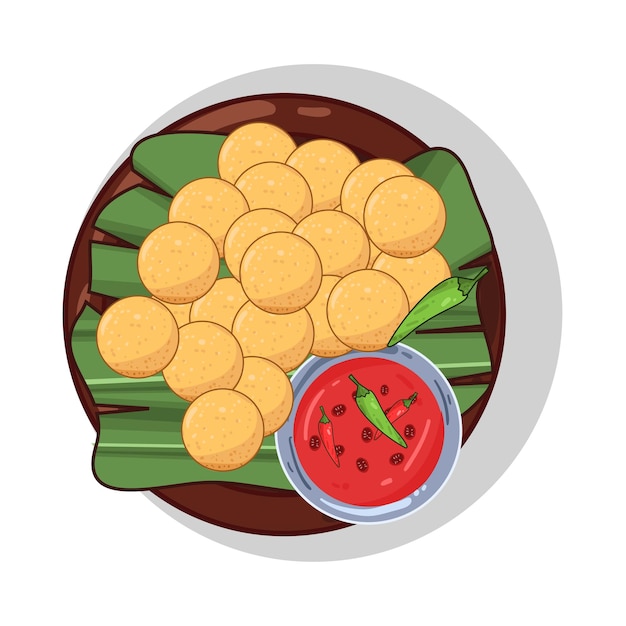Ilustración de tofu
