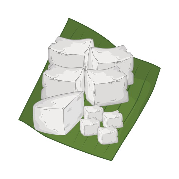 Vector ilustración del tofu