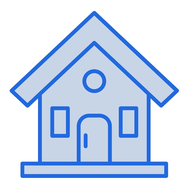 Ilustración en tono azul de la cabina