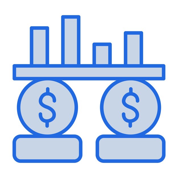 Ilustración de los tonos azules de las acumulaciones.
