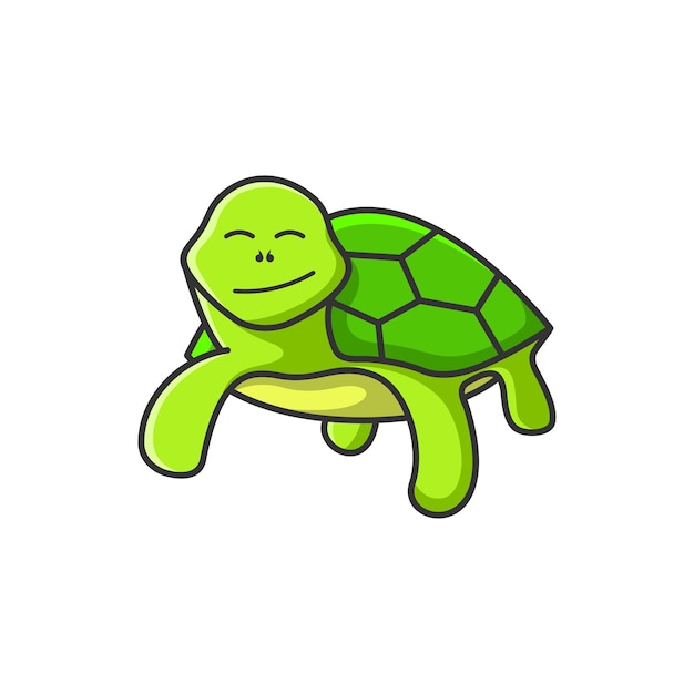 Vector ilustración de tortuga