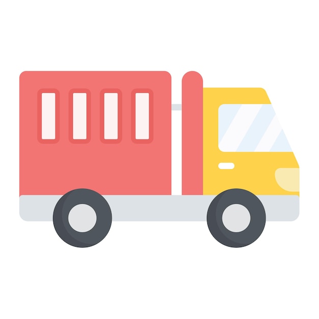 Ilustración de transporte plano