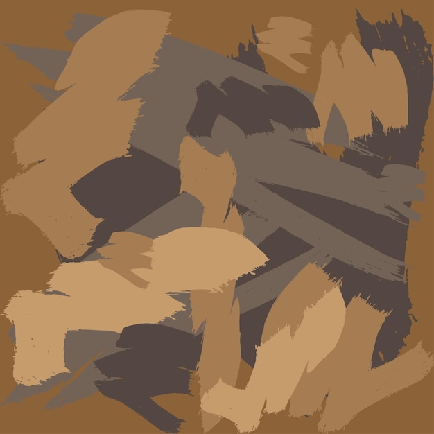 Ilustración de trazos de pincel abstractos de colores de fondo vectorial de colores de agua
