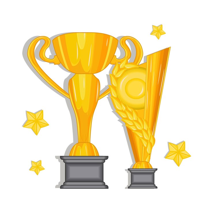 Vector ilustración del trofeo