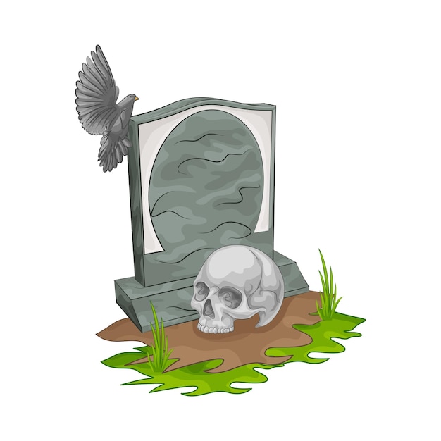 Ilustración de la tumba