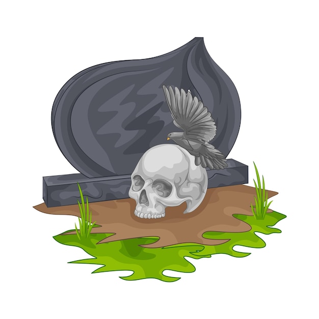 Ilustración de la tumba