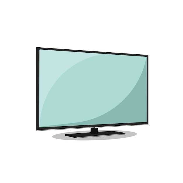 Ilustración de la TV inteligente