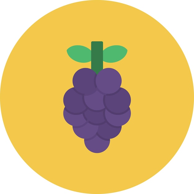 Ilustración de las uvas