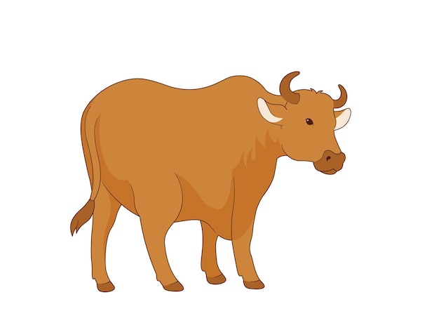 Ilustración de la vaca para el Eid Al Adha
