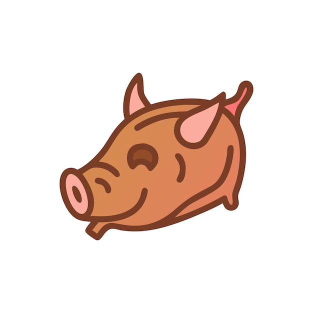 Ilustración de varios platos de alimentos frescos y de carne