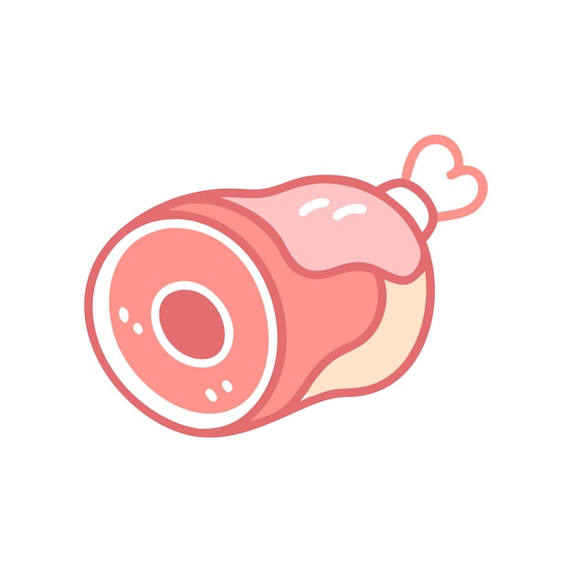 Ilustración de varios platos de alimentos frescos y de carne