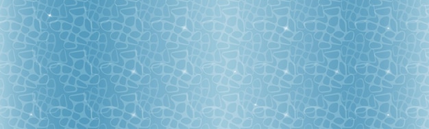 ilustración, vector, agua azul, textura, vista superior, de, piscina
