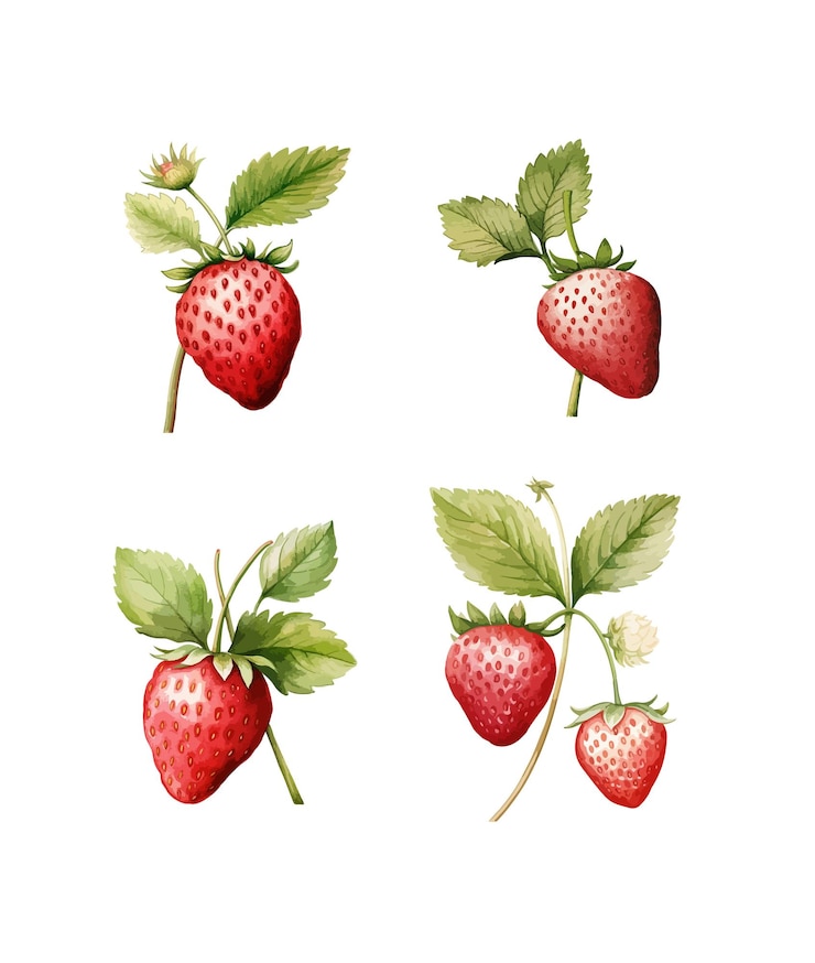 Vector ilustración de vector aislado de clipart de fresa