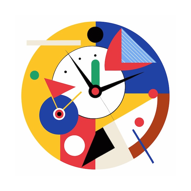 Ilustración de vector aislado de reloj