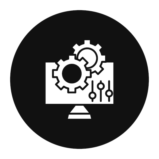 Ilustración del vector de ajuste de la aplicación