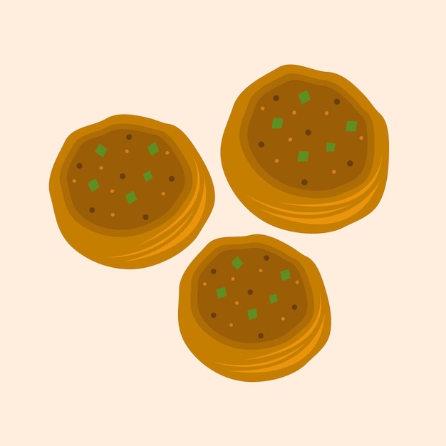 Ilustración de vector de albóndigas