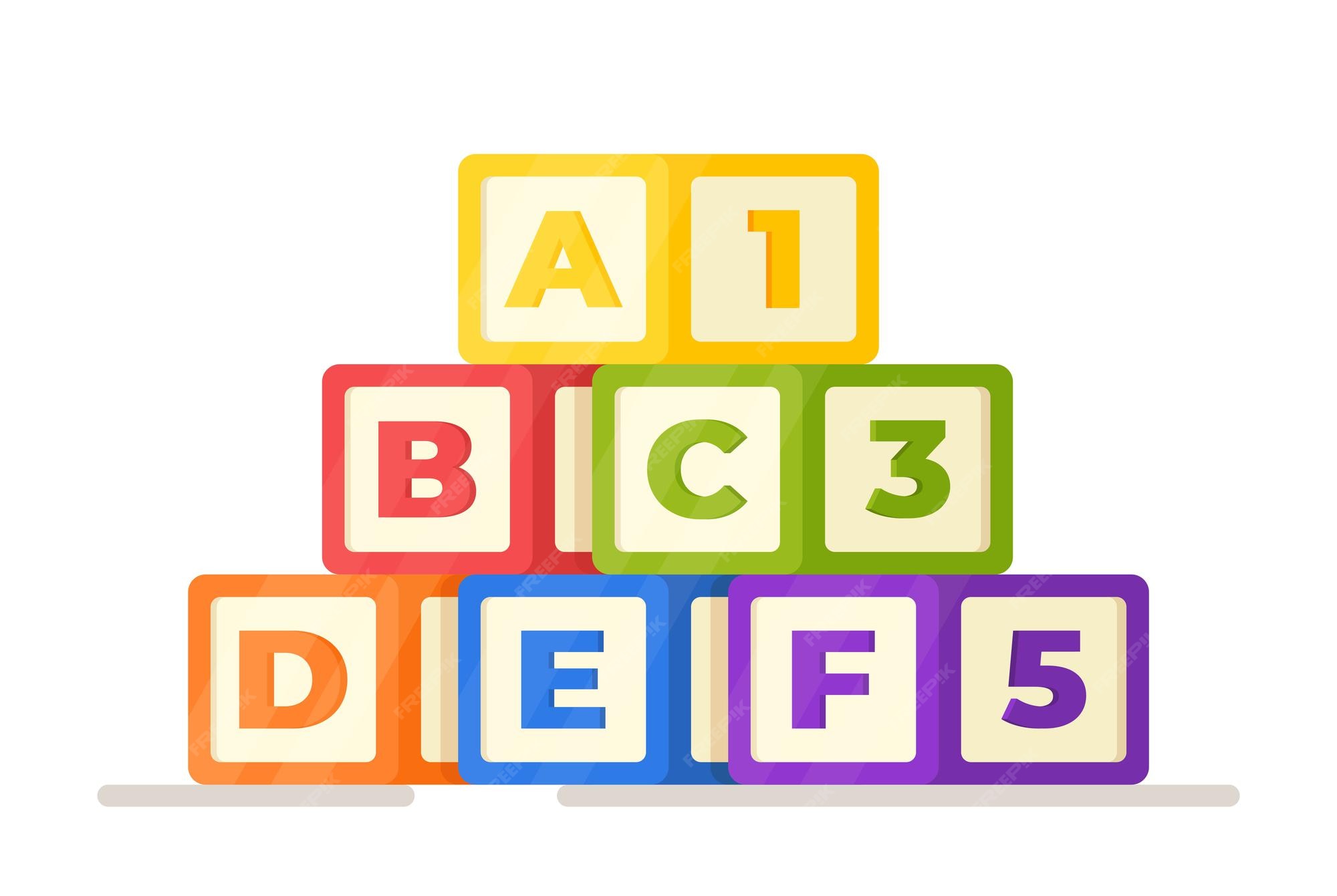 Dados con letras