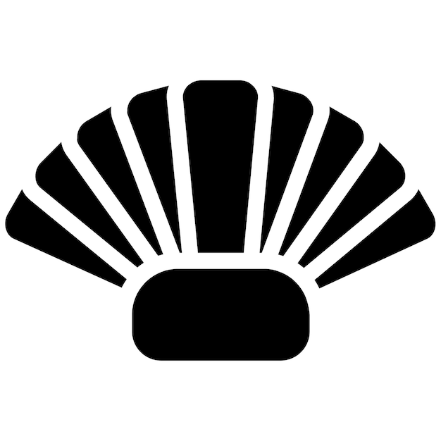Ilustración del vector de las almejas