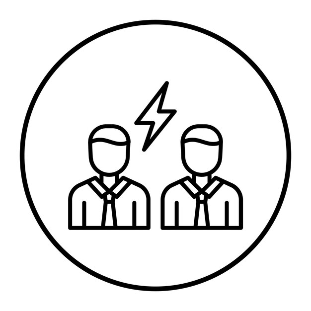 Ilustración del vector de alteración