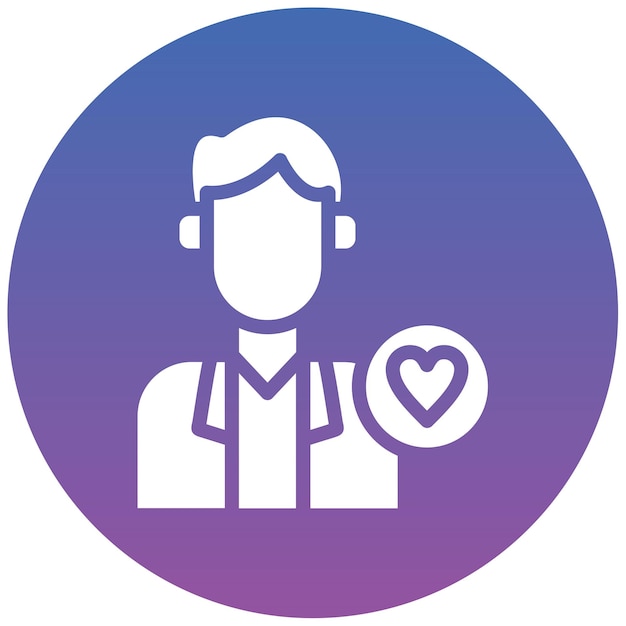 Ilustración del vector del amor