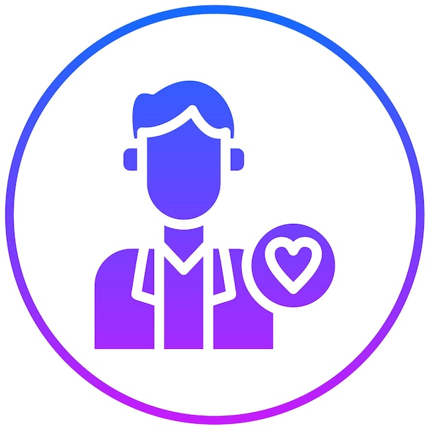 Ilustración del vector del amor