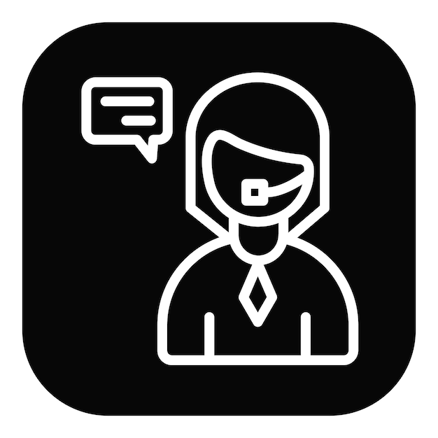 Ilustración del vector de apoyo
