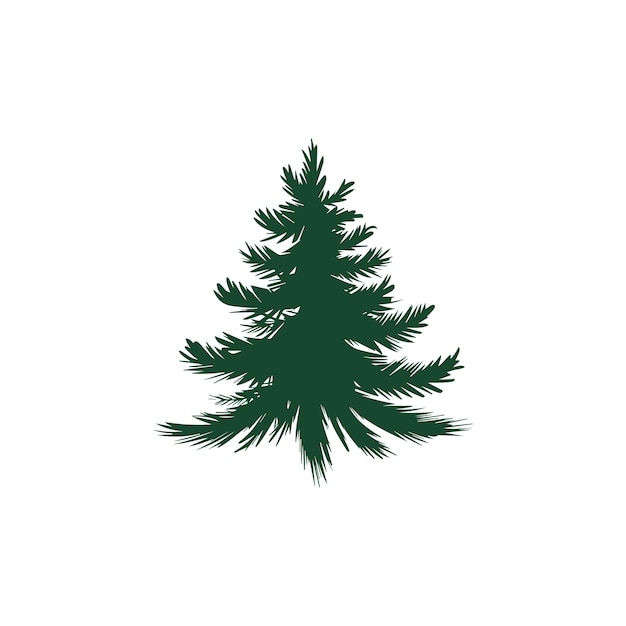 Ilustración de vector de árbol de Navidad