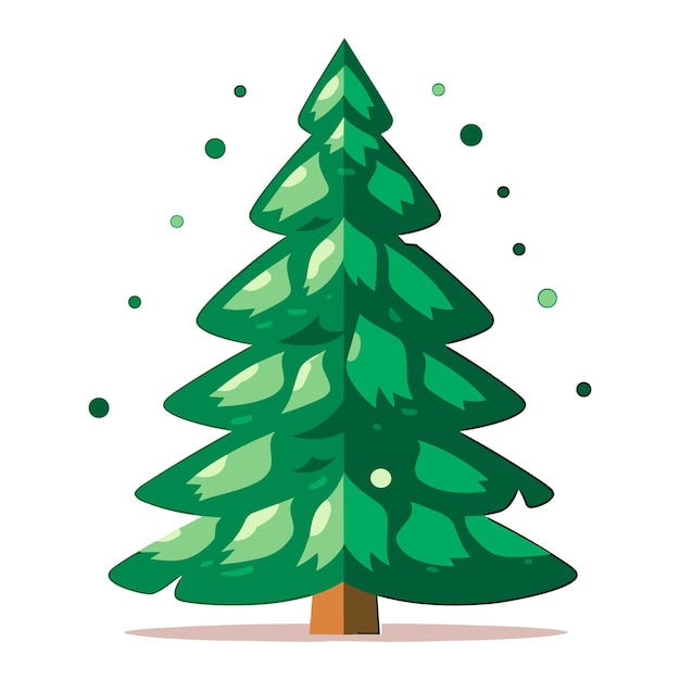 Ilustración de vector de árbol de Navidad